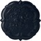 Ekena Millwork Victorian Ceiling Medallion, Hand-Painted Midnight Dream, 24 3/8"OD x 1"P CM24VIMDF - alternate 1
